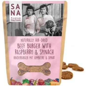 SANADOG Marhahúsos tallér málnával és spenóttal 100 g kép