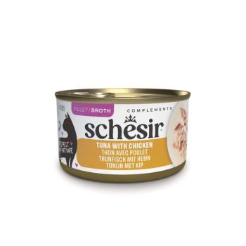 Schesir Complements hús- vagy hallében gazdaságos csomag 24 x 70 g - Tonhal & csirke kép