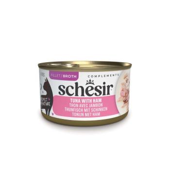 Schesir Complements hús- vagy hallében gazdaságos csomag 24 x 70 g - Tonhal & sonka kép