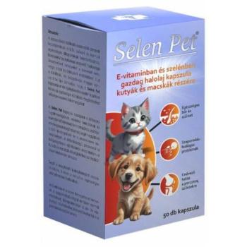 Selen Pet Halolaj kapszula 50 db kép