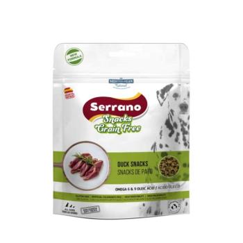 Serrano Snacks Grain Free jutalomfalat kutyáknak - kacsa 150 g