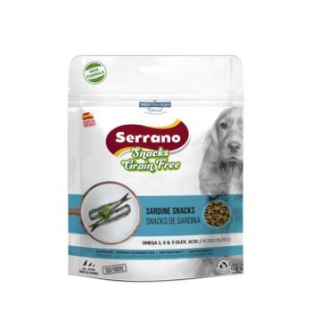 Serrano Snacks Grain Free jutalomfalat kutyáknak - szardínia 150 g kép