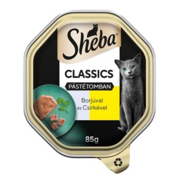 Sheba Classics nedves macskaeledel - borjú, csirke 85 g kép