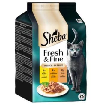 Sheba Fresh & Fine chicken, turkey & duck 6x50 g kép
