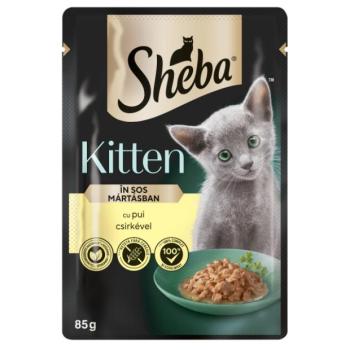 Sheba Junior nedves macskaeledel - csirke 85 g kép