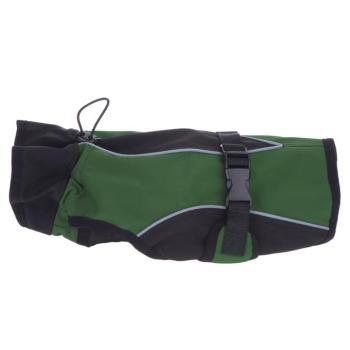 Smartpet Softshell kutyakabát - zöld/fekete - kb. 62 cm háthossz kép
