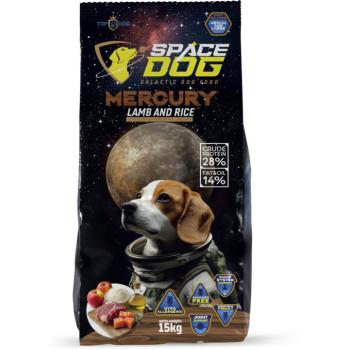 Space Dog Mercury Lamb and Rice Puppy & Junior száraz kutyatáp - bárány, rizs 15 kg + ajándék Flamingo jutifalat kép