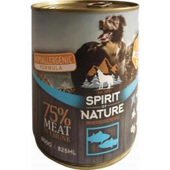 Spirit of Nature Dog konzerv Tonhallal és lazaccal 6x800g kép