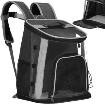 Springos kisállat hordozó hátizsák, 15kg, 38x34x26cm kép