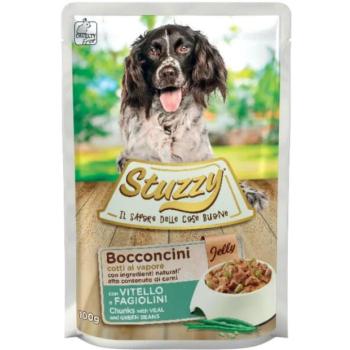 Stuzzy Chunks with veal and green beans 100 g kép