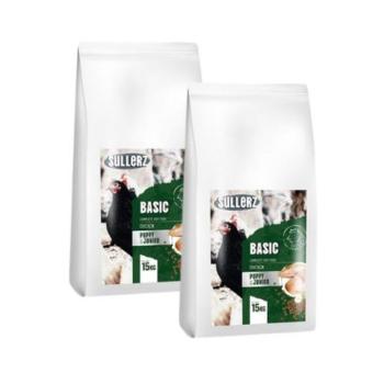 SullerZ Basic Puppy&Junior Chicken (Csirke) Kutyatáp 2x15 kg kép