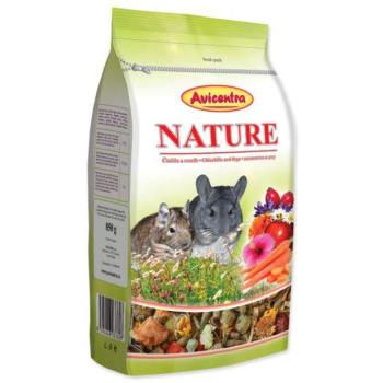 Takarmány Avicentra NATURE csincsilla és polip 850g kép