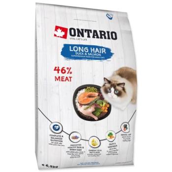 Takarmány Ontario Cat Longhair 6,5 kg kép