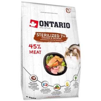 Takarmány Ontario Cat sterilizált 7+0,4kg kép