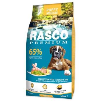 Takarmány Rasco Premium Puppy Medium csirke rizzsel 15 kg kép