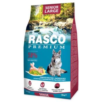Takarmány Rasco Premium senior Nagy csirke rizzsel 3 kg kép