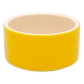 Tál Small Animals kerámia nyulaknak sárga 10x5cm kép