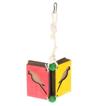 TIAKI Hanging Book aprító játék madaraknak kép