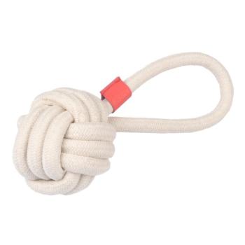 TIAKI kötéllabda kutyajáték fogantyúval, H23xØ8,3cm kép