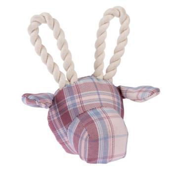 TIAKI zsiráf kötéllel kutyajáték, S méret, H 18 x Sz 11 x M 16 cm kép