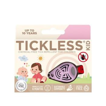Tickless Kid - ultrahangos kullancs- és bolhariasztó gyerekeknek Rózsaszín kép