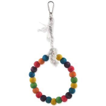 Toy Bird Jewel fahinta színes kötéllel, kör 15 cm kép