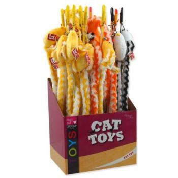Toy Magic Cat pálcika egér pamut macskamentával 22cm+45cm 24 db kép