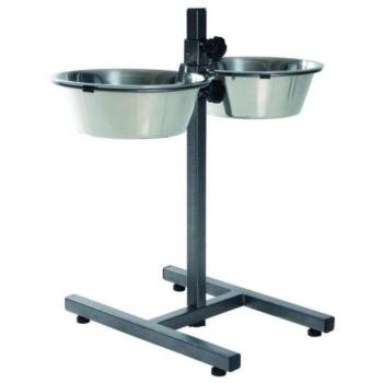 TRIXIE Fémtál állványon 2x2.8l/24cm (24922) kép