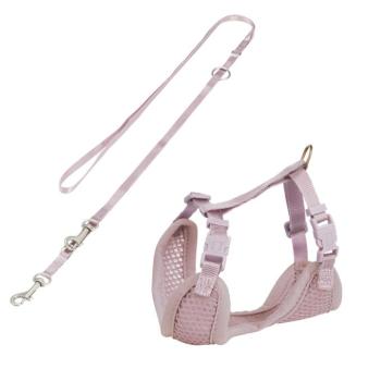 Trixie Junior puha kölyökhám pórázzal, orgonalila, mellkaskörfogat: 26 - 34 cm, 10 mm széles, kutyáknak kép