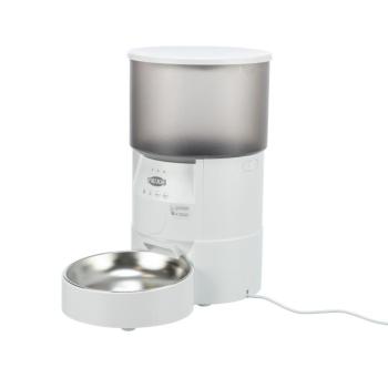 Trixie TX-S Smart automata etető, fehér, max. 3 liter száraztáp, macska kutya kép