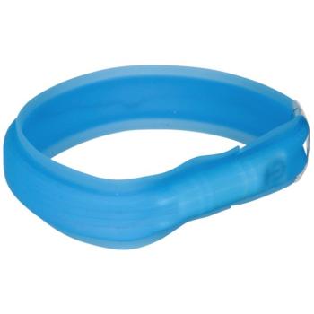 Trixie USB Flash világító nyakörv hosszú szőrű kutyáknak, M-L: 50cm/30mm kép