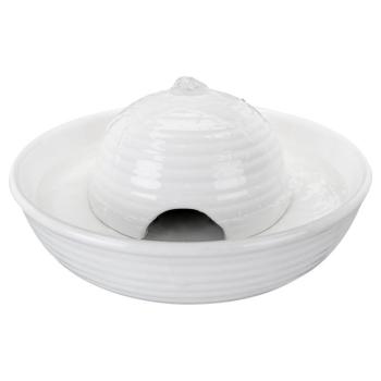Trixie Vital Flow kerámia macska itatókút macskáknak, kutyáknak, 800 ml-es, fehér kép