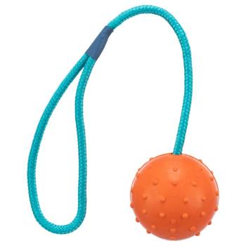 Trixie zsinóros gumilabda kutyajáték kb. Ø 6 cm, zsinórhossz 30 cm kép