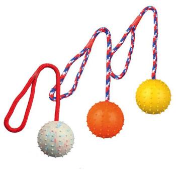Trixie zsinóros labda 10 cm/ 30 cm (TRX3308) kép