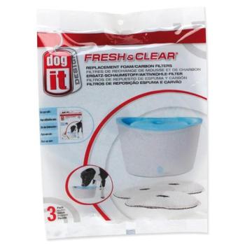 Utántöltő Dogit szén és hab Fresh&Clear-hez 3 db kép