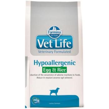 Vet Life Hypoallergenic egg & rice 12 kg