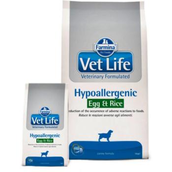 Vet Life Hypoallergenic egg & rice 2 kg kép
