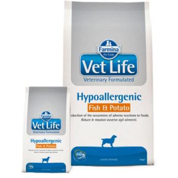 Vet Life Hypoallergenic Fish & Potato 2 kg kép