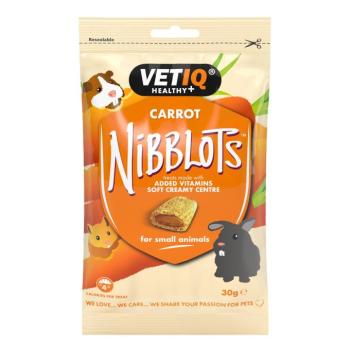 Vetiq Healthy+ Nibblots jutalomfalat rágcsálóknak - répás 30 g kép