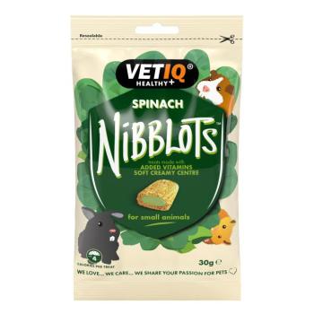 Vetiq Healthy+ Nibblots jutalomfalat rágcsálóknak - spenótos 30 g kép
