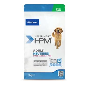 Virbac HPM Adult Neutered Dog Large & Medium száraztáp kutyáknak 3 kg kép
