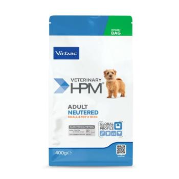 Virbac HPM Adult Neutered Dog Small & Toy Dental száraztáp kutyáknak 400 g kép