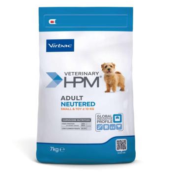Virbac HPM Adult Neutered Dog Small & Toy Dental száraztáp kutyáknak 7 kg kép