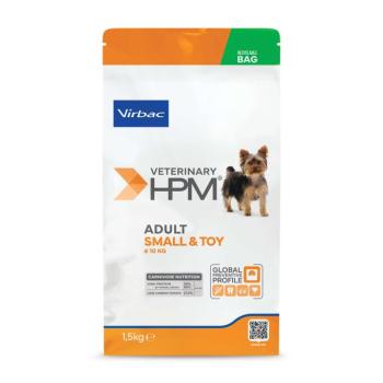 Virbac HPM Adult Small & Toy Dog Dental száraztáp kutyáknak 1,5 kg kép