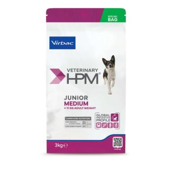 Virbac HPM Junior Medium Dog száraztáp kutyáknak 3 kg kép