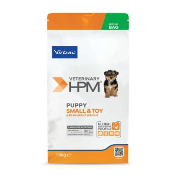 Virbac HPM Puppy Small & Toy Dog Dental száraztáp kutyáknak 1,5 kg
