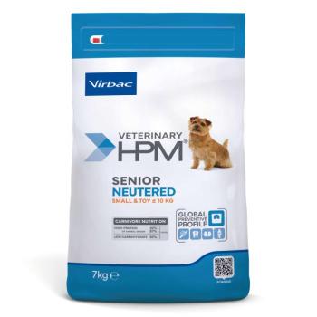 Virbac HPM Senior Neutered Dog Small & Toy Dental száraztáp kutyáknak 7 kg kép
