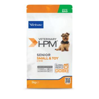 Virbac HPM Senior Small & Toy Dog Dental száraztáp kutyáknak 3 kg kép