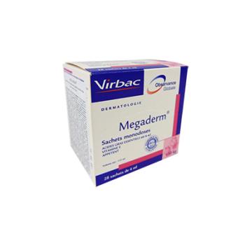 Virbac Megaderm oldat 10 kg alatti kutyák és macskák részére 28 x 4 ml kép