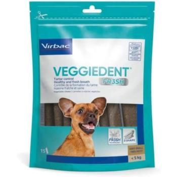 Virbac Veggiedent Fr3sh rágószalag XS